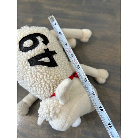 Serta Mattress Counting Sheep Plush Lamb Brent Sherman Nascar #49 With Tags - Picture 8 of 8